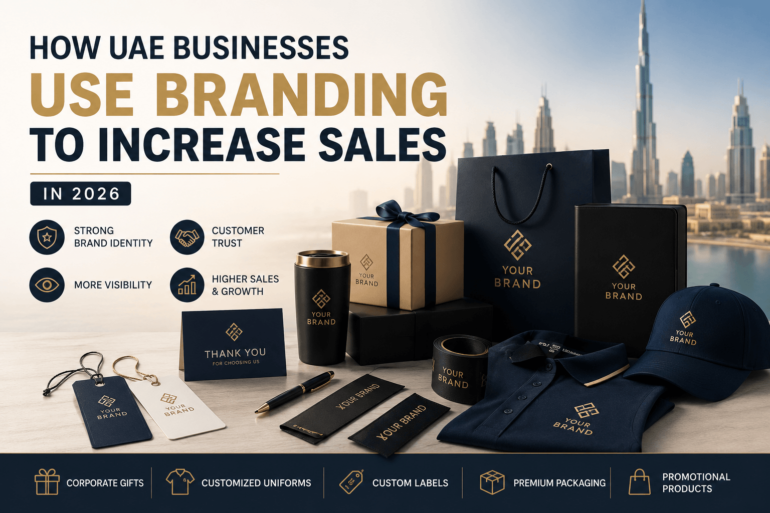 How UAE Businesses Use Branding to Increase Sales in 2026