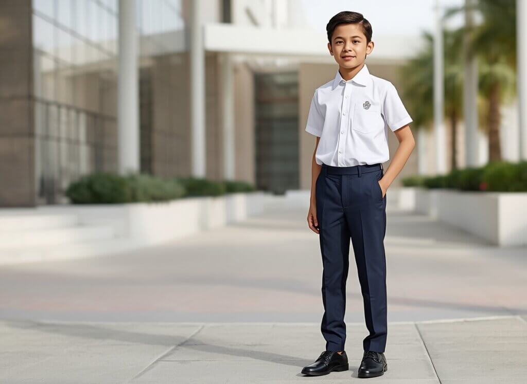 Custom school uniforms for students in the UAE